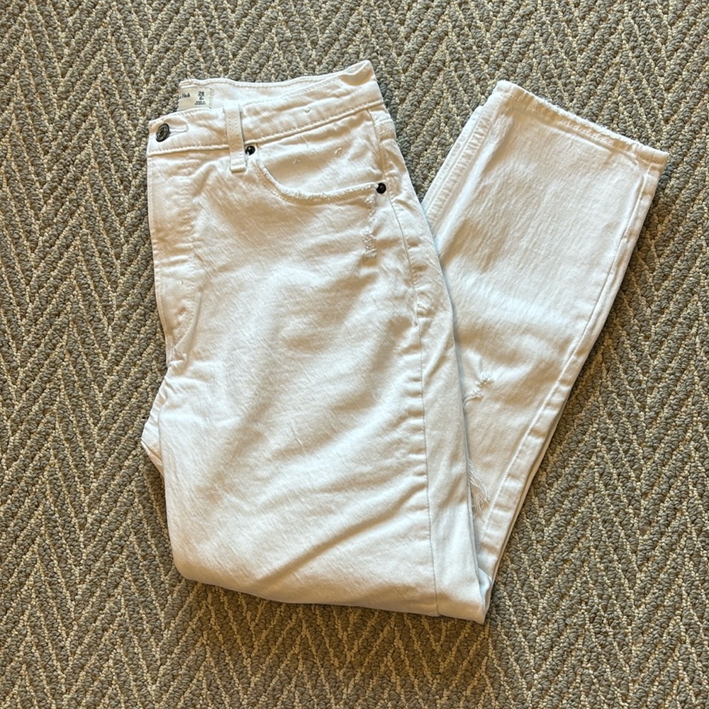 Abercrombie White Jeans